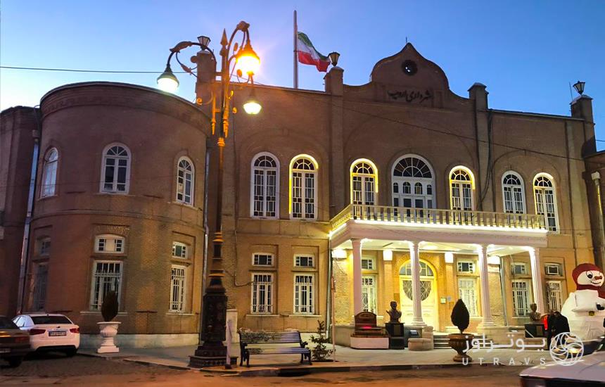 Architecture of Urmia Municipality building